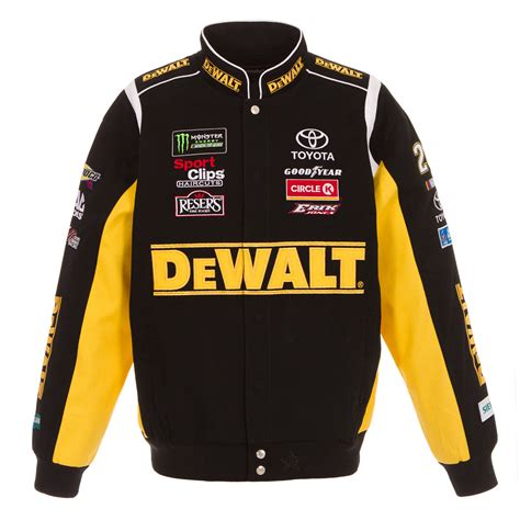 nascar replica jackets|genuine nascar twill jacket.